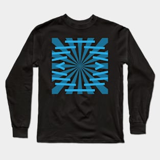 Abstract geometric design Long Sleeve T-Shirt